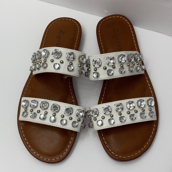 Zigi Soho Shoes - Zigi Soho Rhinestone Sandals Size 7